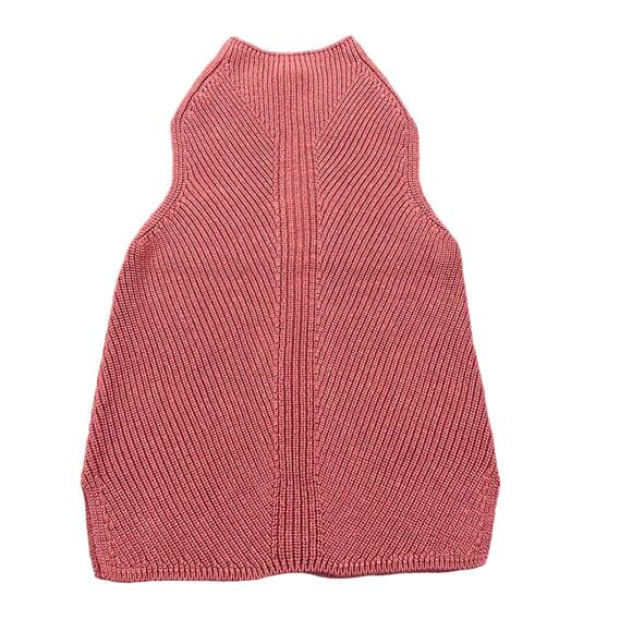Max‎ Studio Red Sleeveless Knit Sweater Women's Size XS - Picture 1 of 9